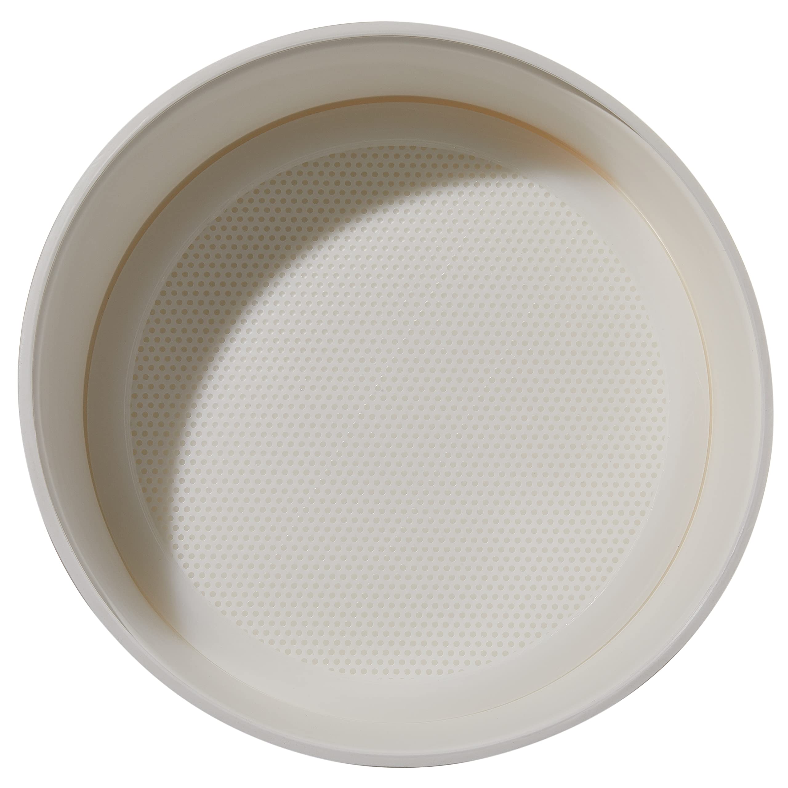 SP Bel-Art Polyethylene Buchner Table-Top Funnel with Perforated Fixed Plate; 18 in. I.D, 11.5 in. Height (H14628-0000) White