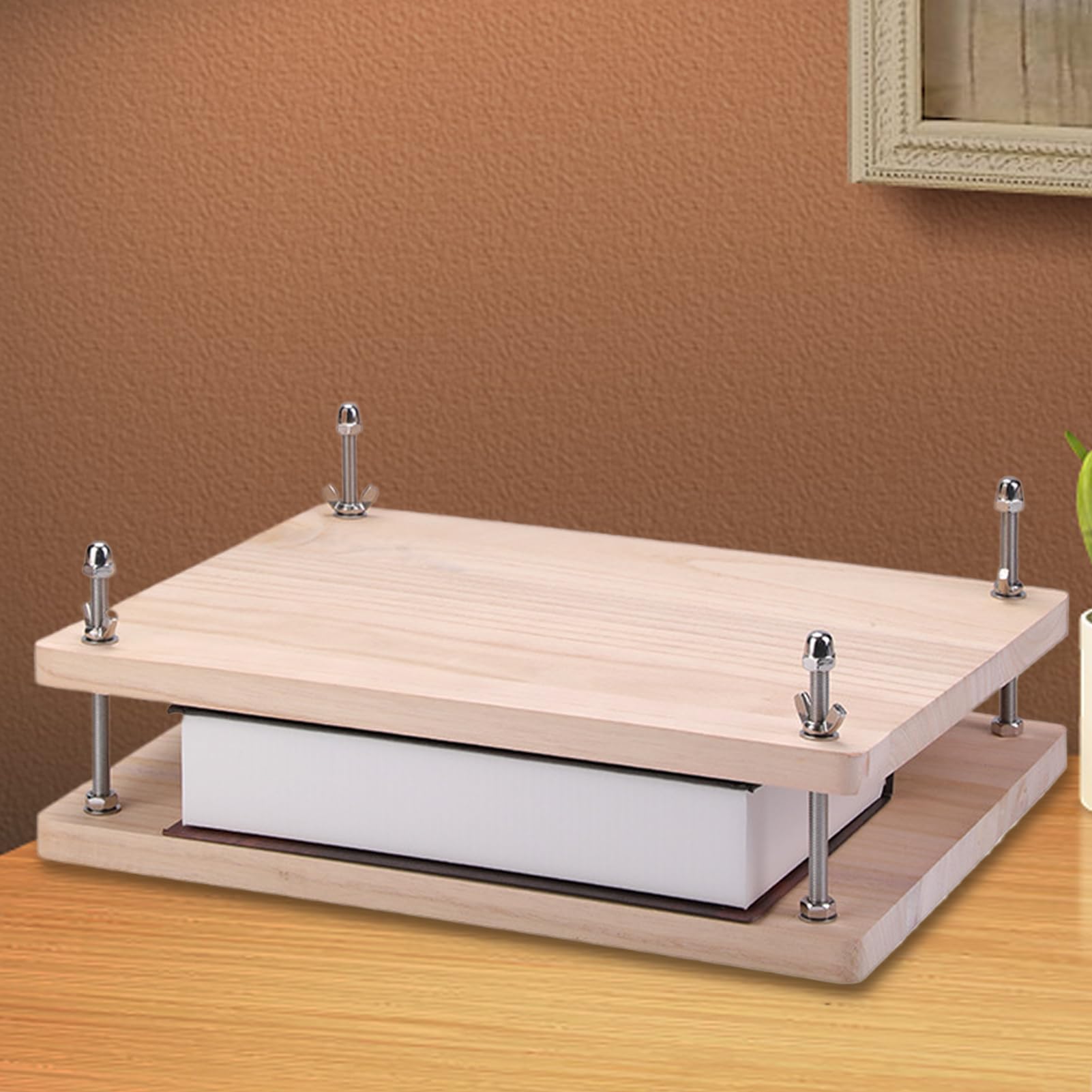 Book Press BookBinding, Wood Paper Press Kit de fabrication de livres en