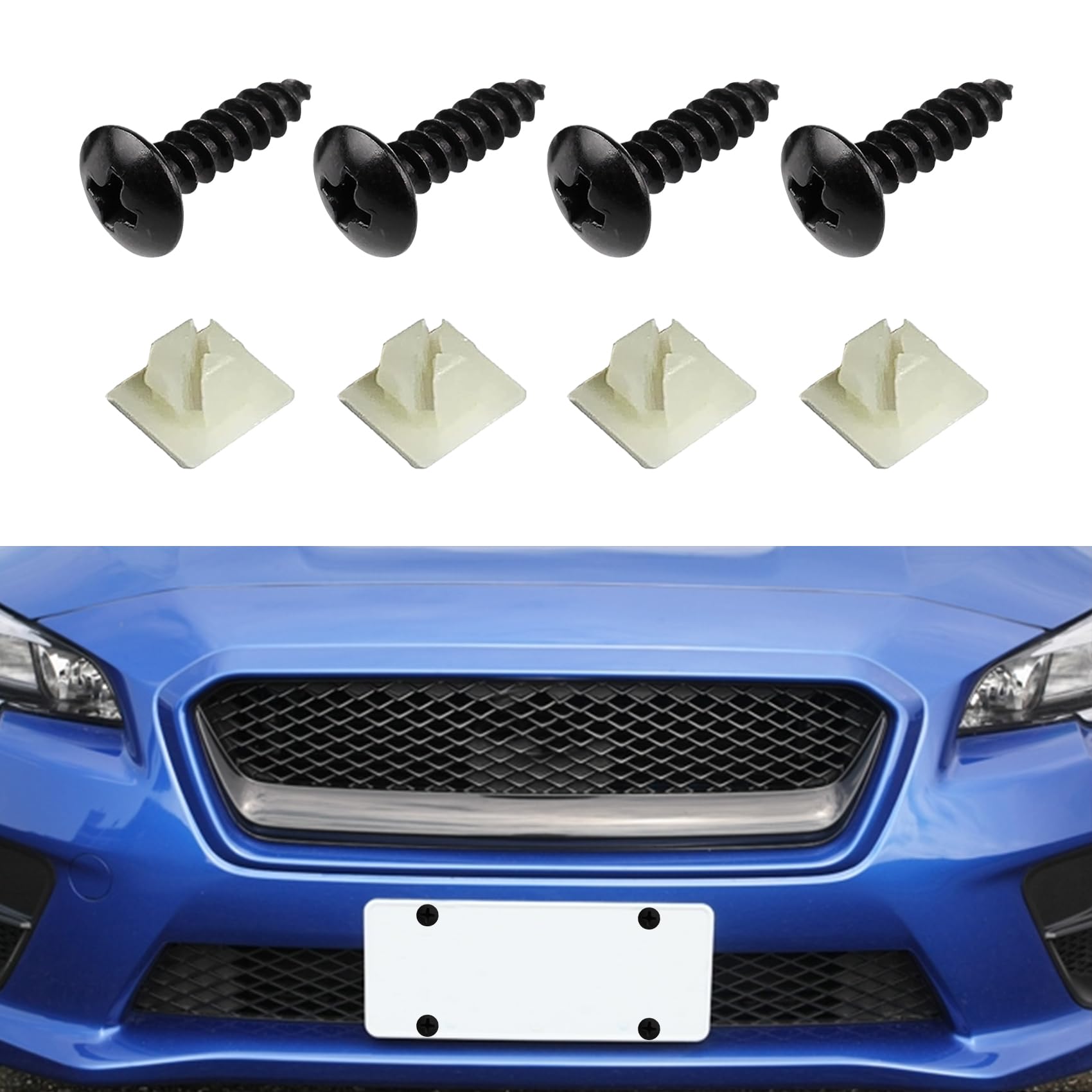 Snapklik.com : Middrivr License Plate Screws