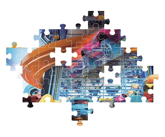 Foto 4 de 8 de Clementoni Puzzle - Hotwheels - Supercolor Puzzle Infantil De 104 Piezas, para Niños 6-8 Años, Desarrolla…