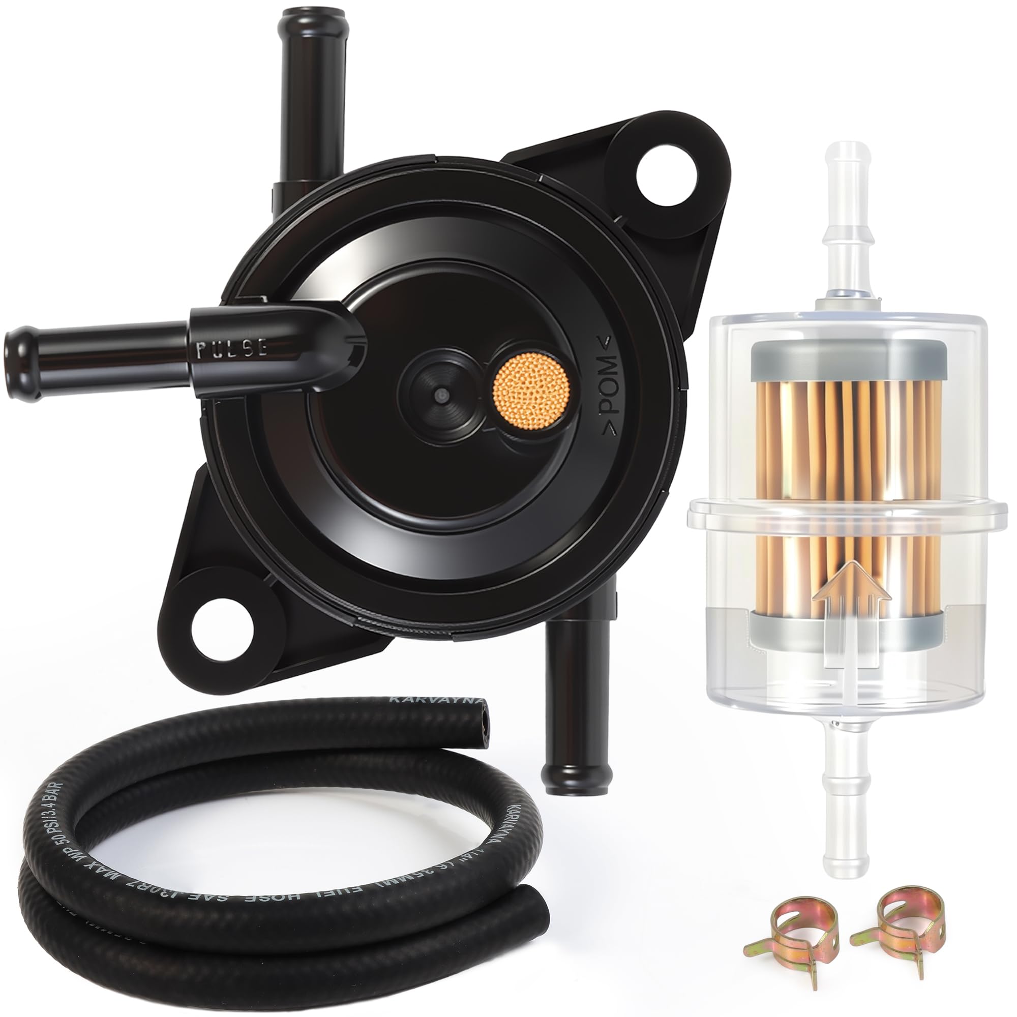 Photo 1 of Karvayna FR691V Fuel Pump for Kawasaki 49040-7008 49040-0770 FR651V FR600V FR541V FR730V FS481V FS541V FS600V FS651V FS691V FS730V FX730V FX691V FX651V FX600V FX541V FX481V Lawn Mower MIU12470