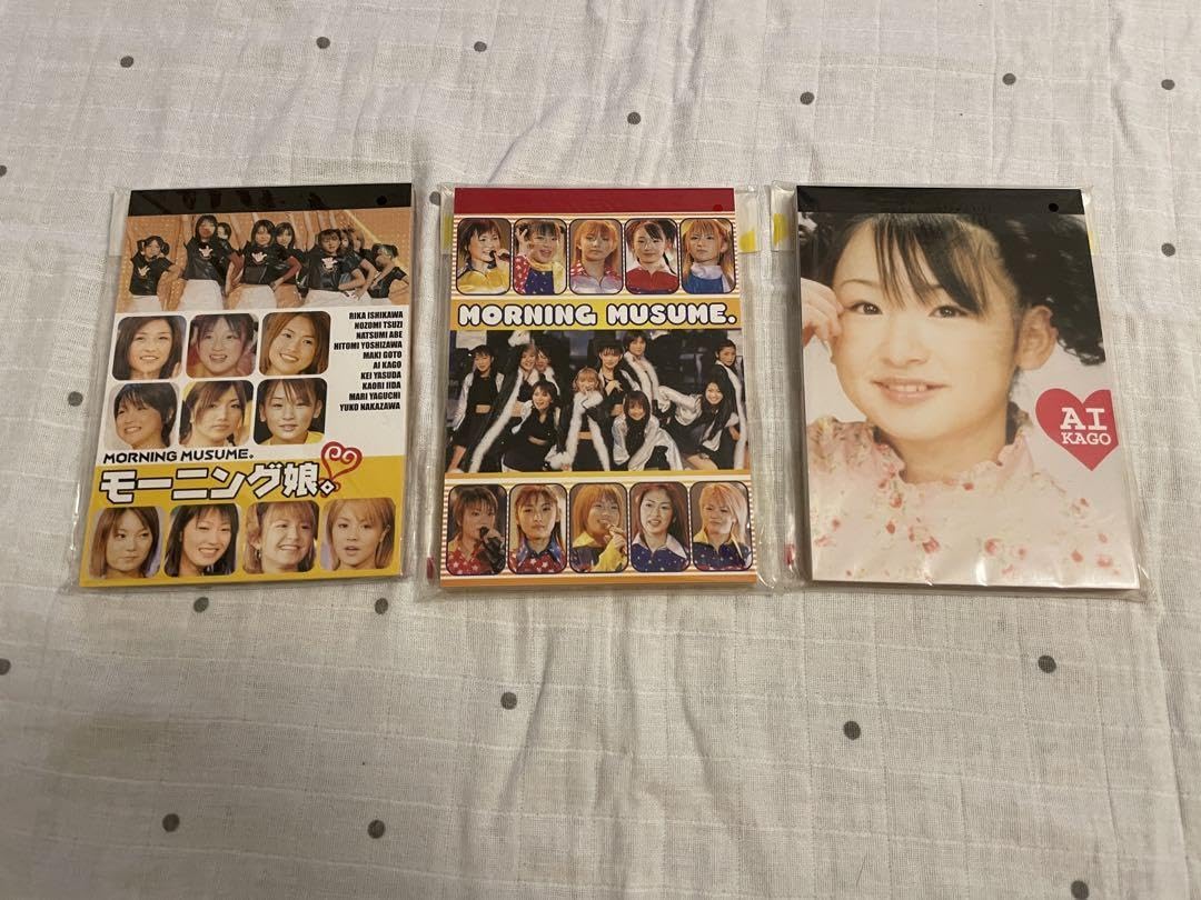 Amazon.co.jp: モーニング娘 モー娘 加護愛 ミニメモ メモ帳 3点