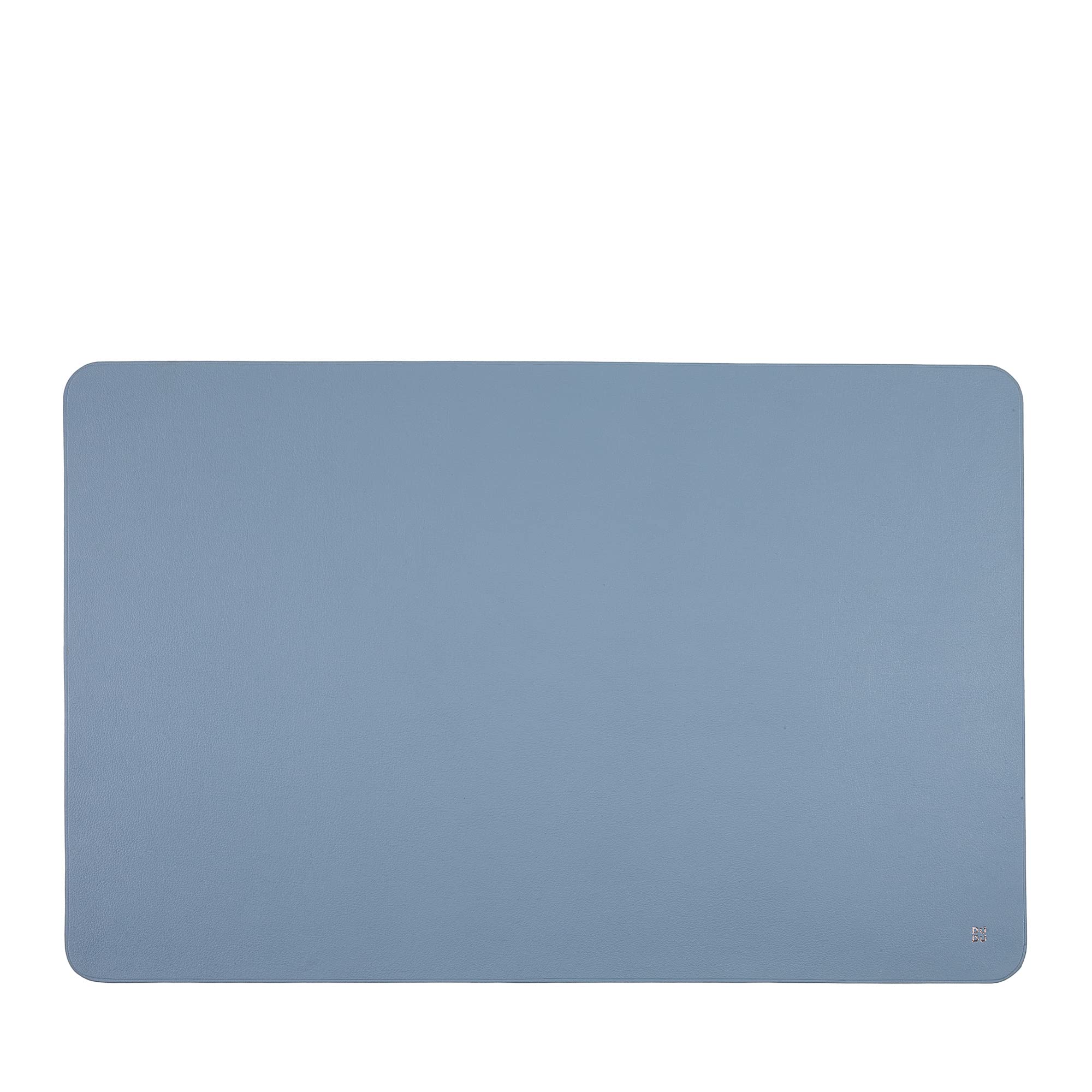 DUDU Sottomano Scrivania Ufficio in Pelle Bicolore CM 61x40, Double-Face Arrotolabile, Antiscivolo Morbido Senza Cuciture Lime