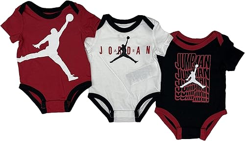 Nike Jordan Baby - Body surtido de 3 unidades, B (555988-023)W