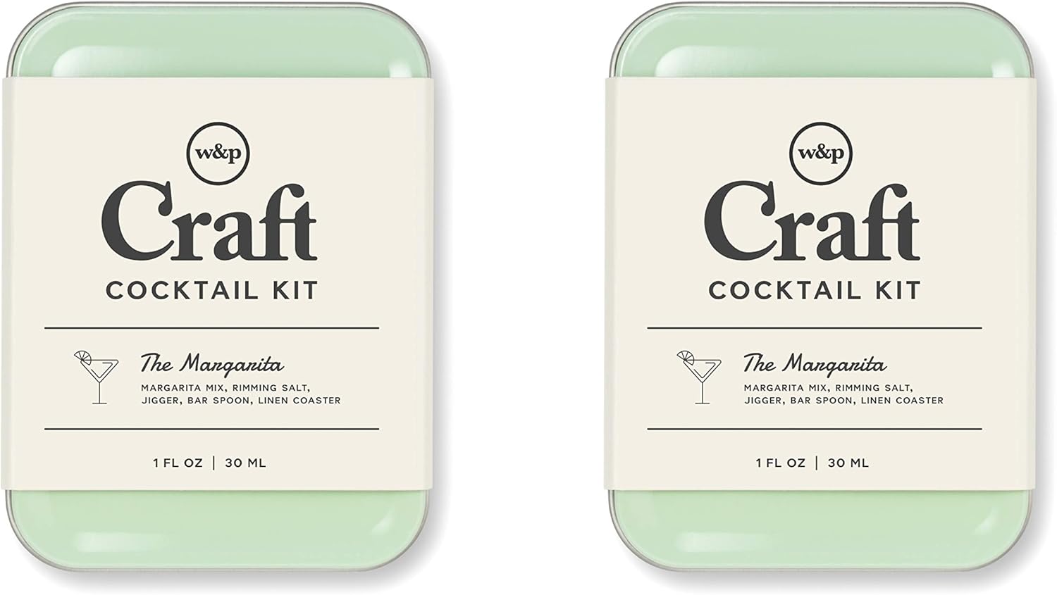W&P Craft Cocktail Kit, Margarita, Portable Kit for Drinks