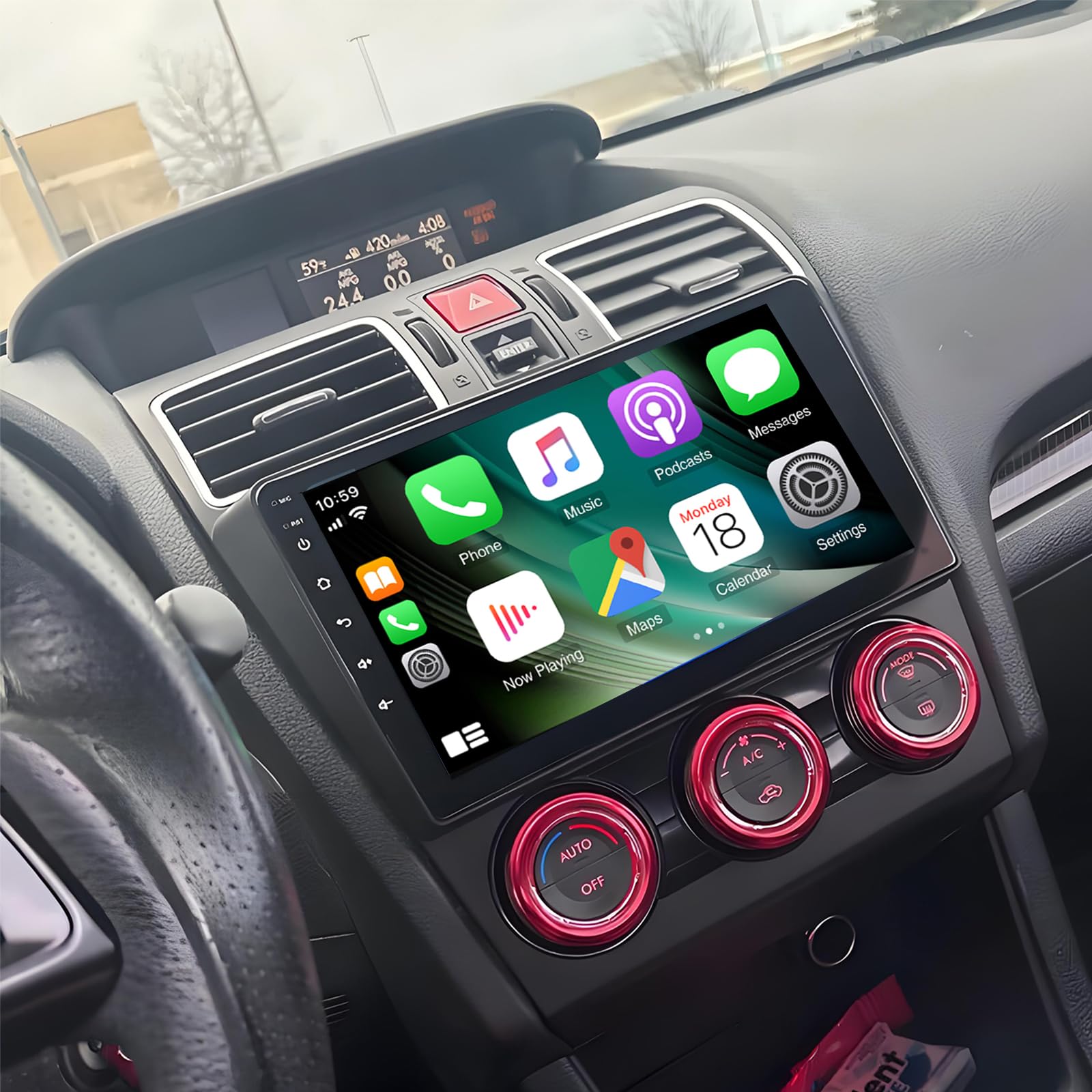 Amazon.com: PHEZEN 9 Inch Car Radio Stereo for Subaru Forester