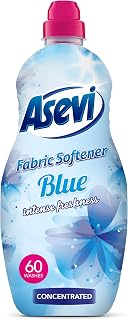 Asevi Fabric Softener, Laundry Conditioner, Liquid Fabric Softener, 1.5L, 60 Washes, Blue