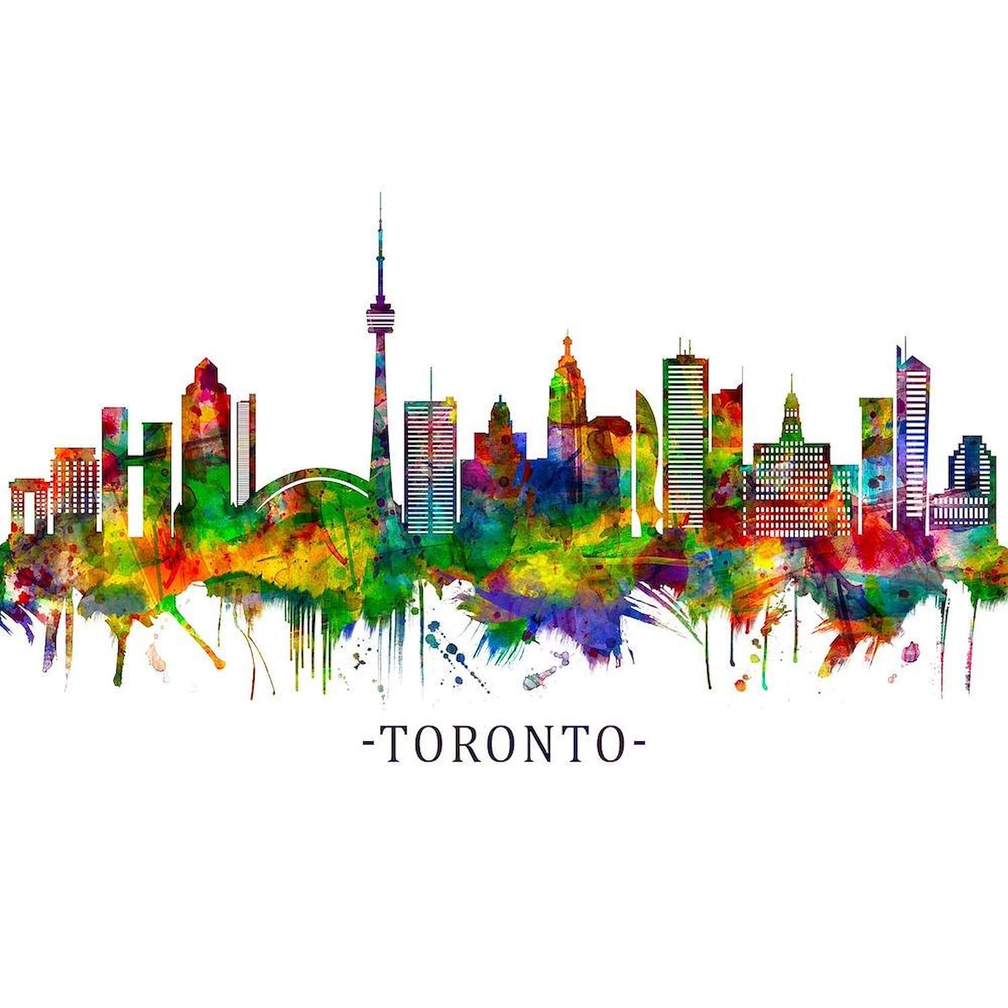 CafePress Toronto Canada Skyline Pillow Case Standard Size Pillowcase, Lumbar Pillow Cover Fleece
