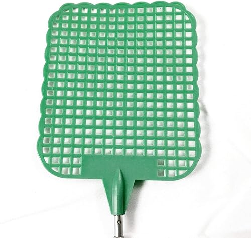 Miniatura 2 de ASR Outdoor Raqueta extensible para insectos de 30 pulgadas, matamoscas y poste telescópico duradero antideslizante (colores ASST)