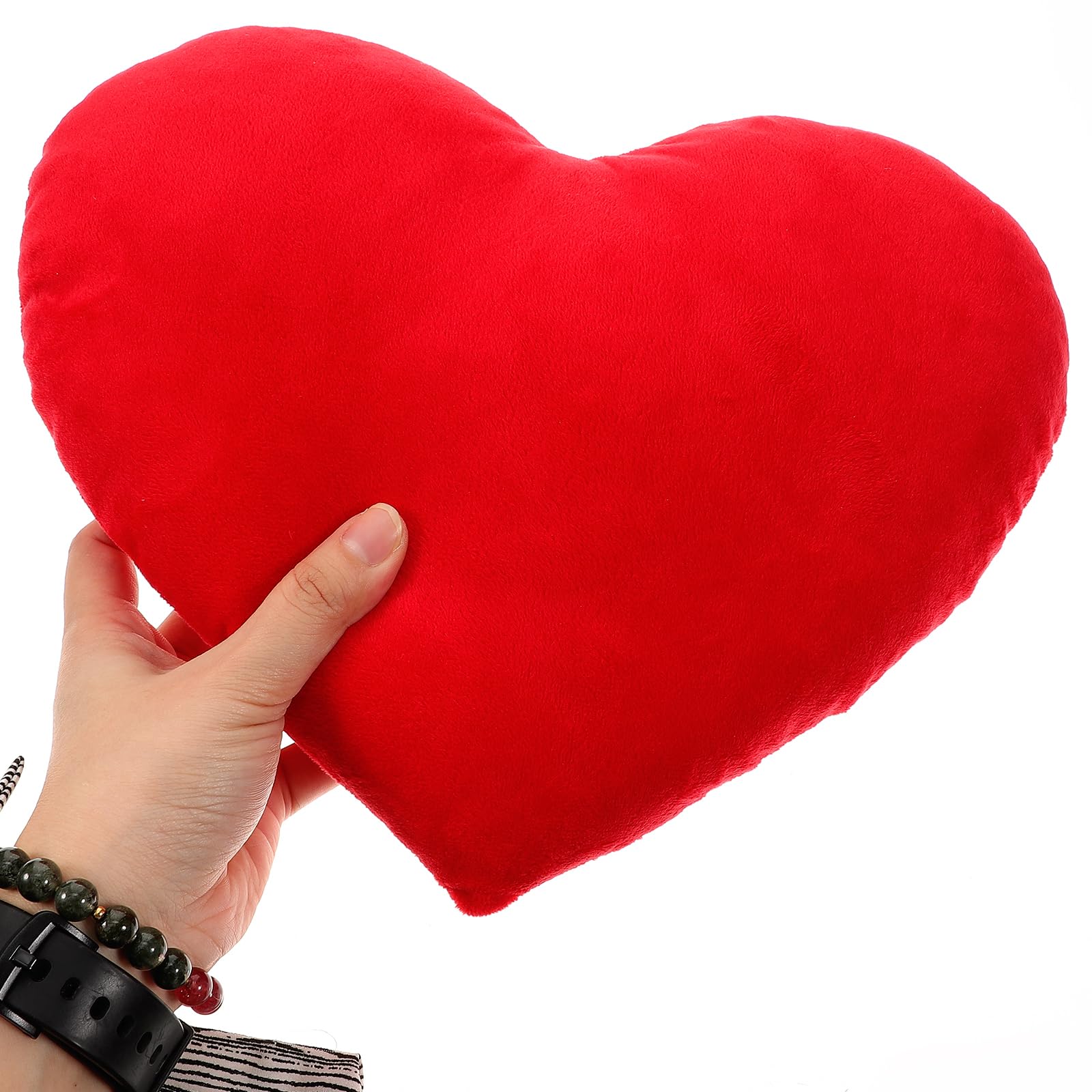 Ciieeo 2pcs Heart Plush Pillow Couple Purple Throw Pillows for Couch Heart Shape Pillow Pink Heart Pillow Bolster Pillow Decorative Mini Plush Dog Pp Cotton Toddler The Bed Red