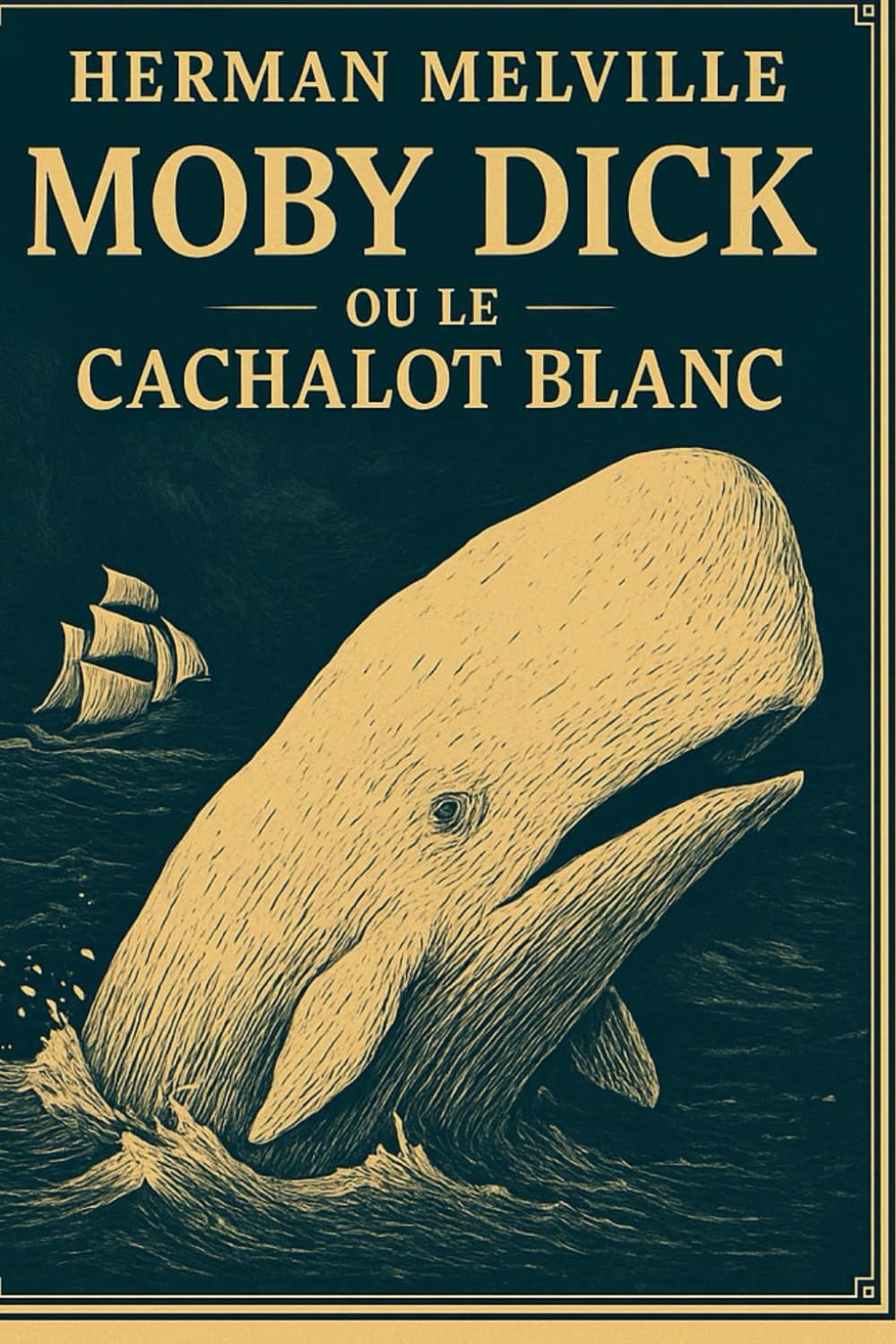 Moby-Dick ou Le Cachalot Blanc: (French Version)
