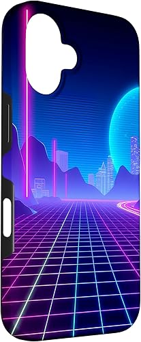 Miniatura 3 de Vaporwave Aesthetic Synthwave Retrowave 80s 90s Art Case for iPhone 16