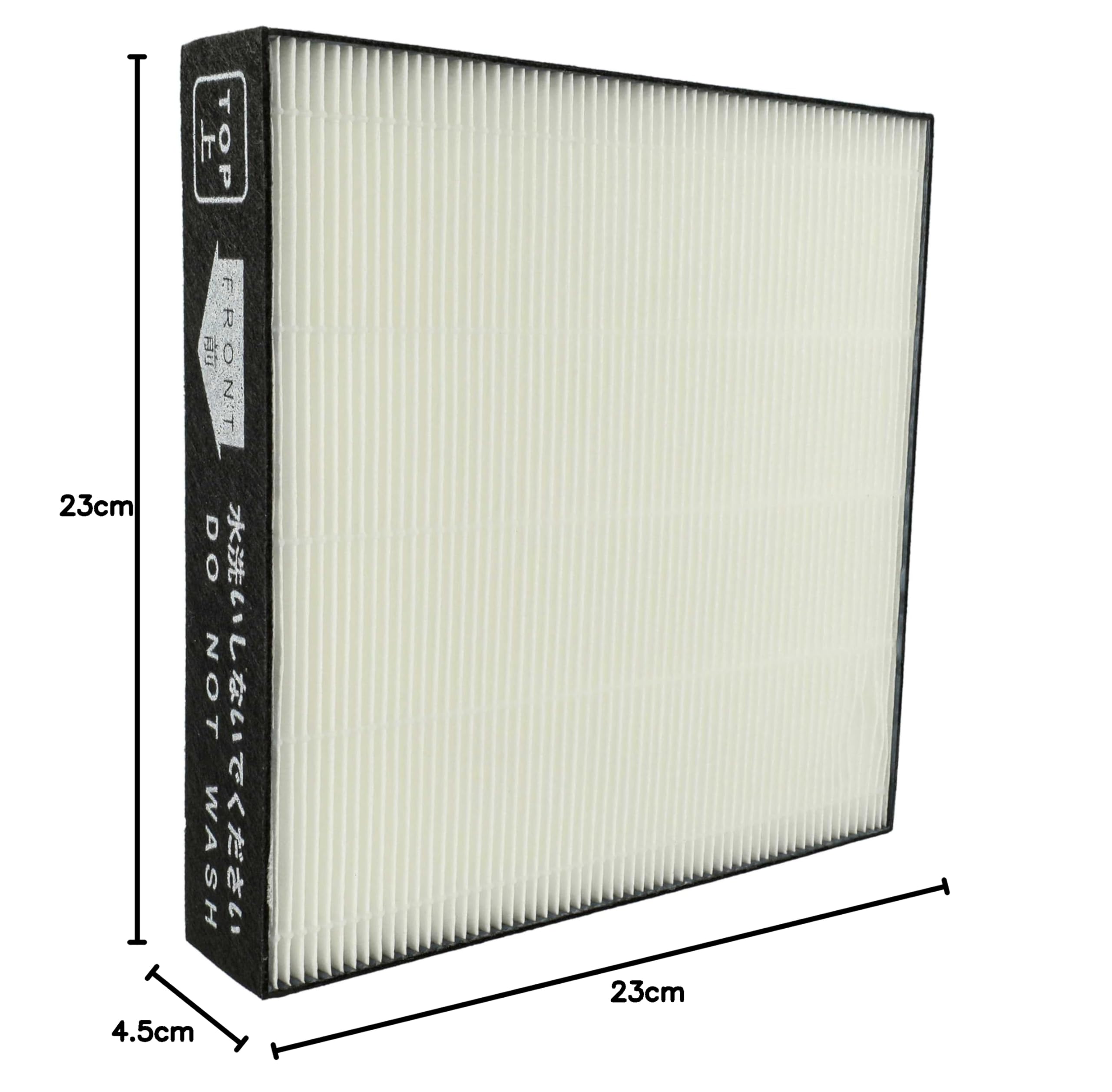 vhbw 2x filtro HEPA HEPA 13 sostituisce Daikin KAFP080B4, KAFP080A4 per purificatore d'aria