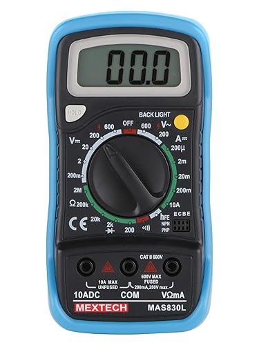 MEXTECH Battery Powered Mas830l 3 Digit, 1999 Counts, 600 Ac/dc Voltage Digital Multimeter at Rs. 700