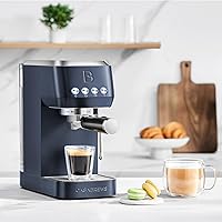 Vista 8 de CASABREWS 3700 Máquina de Espresso Esencial de 20 Bares, Cafetera de Acero Inoxidable con Espumador de Leche, Cafetera de Espresso para Cappuccino