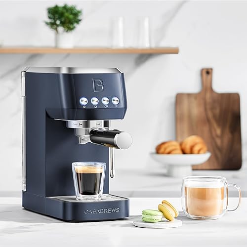Miniatura 8 de CASABREWS 3700 Essential Máquina de café expreso de 20 bares, cafetera de acero inoxidable con espumador de leche, cafetera espresso para capuchino,