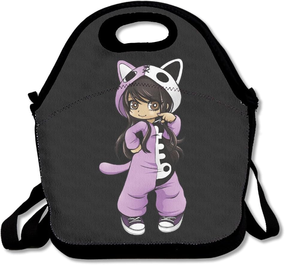 Youtube Aphmau Wearing Catsuit Multifunctional Lunch Tote Bag