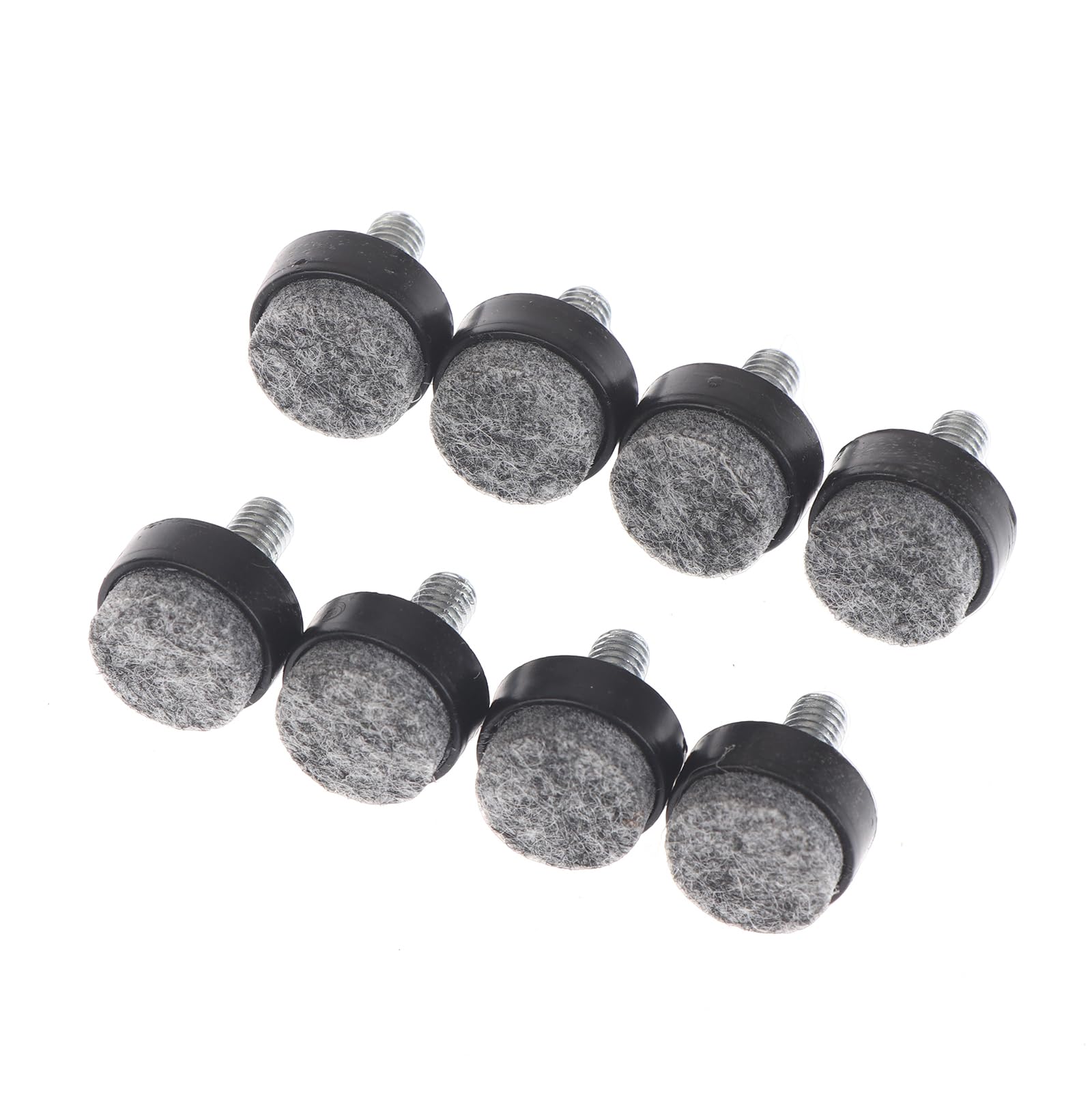 4/8Pcs Felt Adjustable Round Furniture Leg Screws Anti Slip M6 M8 Table Chair Cabinet Balance Feet Pads