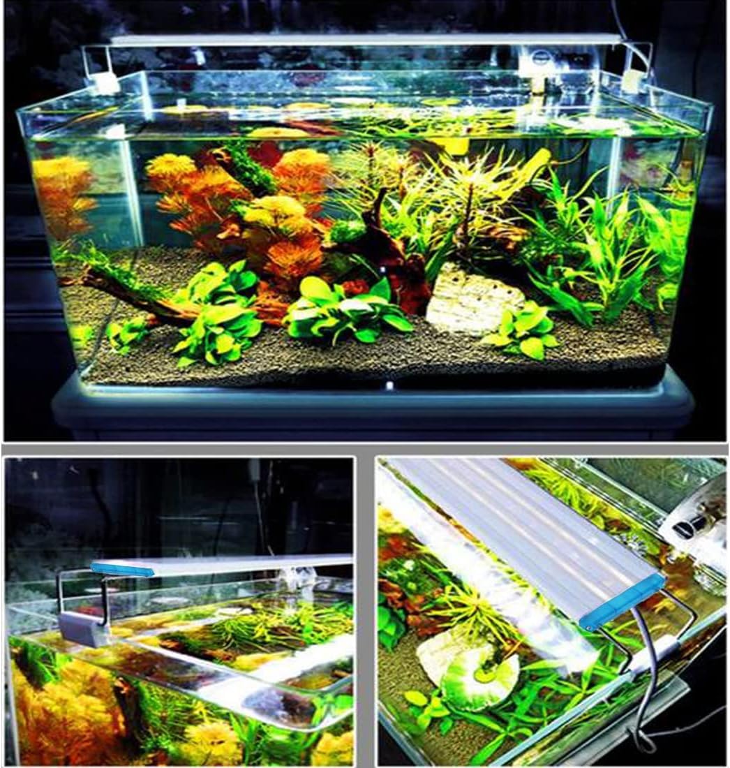 animaux LA Series Ultra-Thin Grass Frame Aquarium Light (LA 20 | 8W | 20-30CM) - Multi-Color Lighting for Freshwater Fish Tanks (White, Blue, Red) (B0CMQQ5X6N) Amazon Price History, Amazon Price Tracker