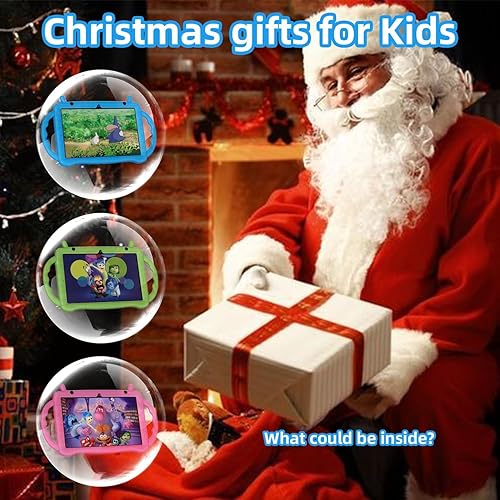 Miniatura 6 de Semeakoko Tablet para niños Android 14 de 10 pulgadas con mango a prueba de golpes, octa-core 10GB+64GB, pantalla HD de 1280 x 800, controles