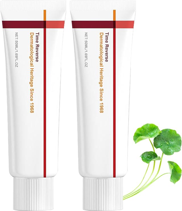 Pack de 2 Crema de Centella Asiática 50 ml Crema Facial Hidratante y Reafirmante Antiedad Reduce Arrugas Calma y Fortalece la Piel Rápida Absorción Cuidado Facial Coreano