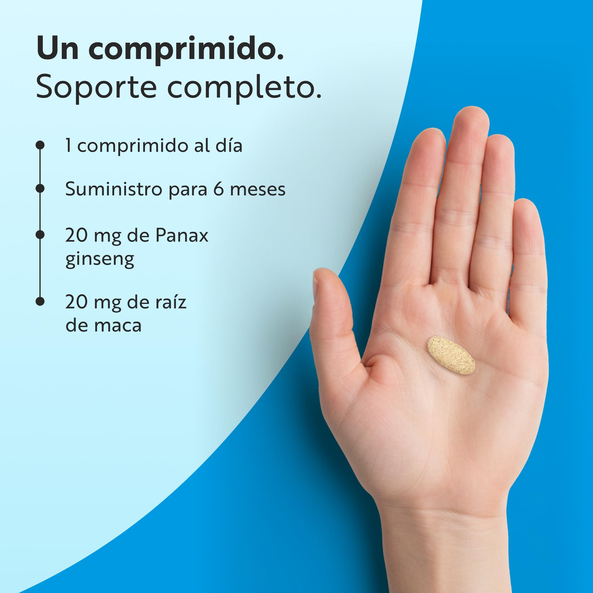 Nutravita Multivitaminas y Minerales Para Hombre - 180 Multivitaminico Tabletas - 25 Vitaminas y Minerales Esenciales - Vitaminas C, Maca y Panax Ginseng - Energía, Inmunidad, Huesos y Músculos