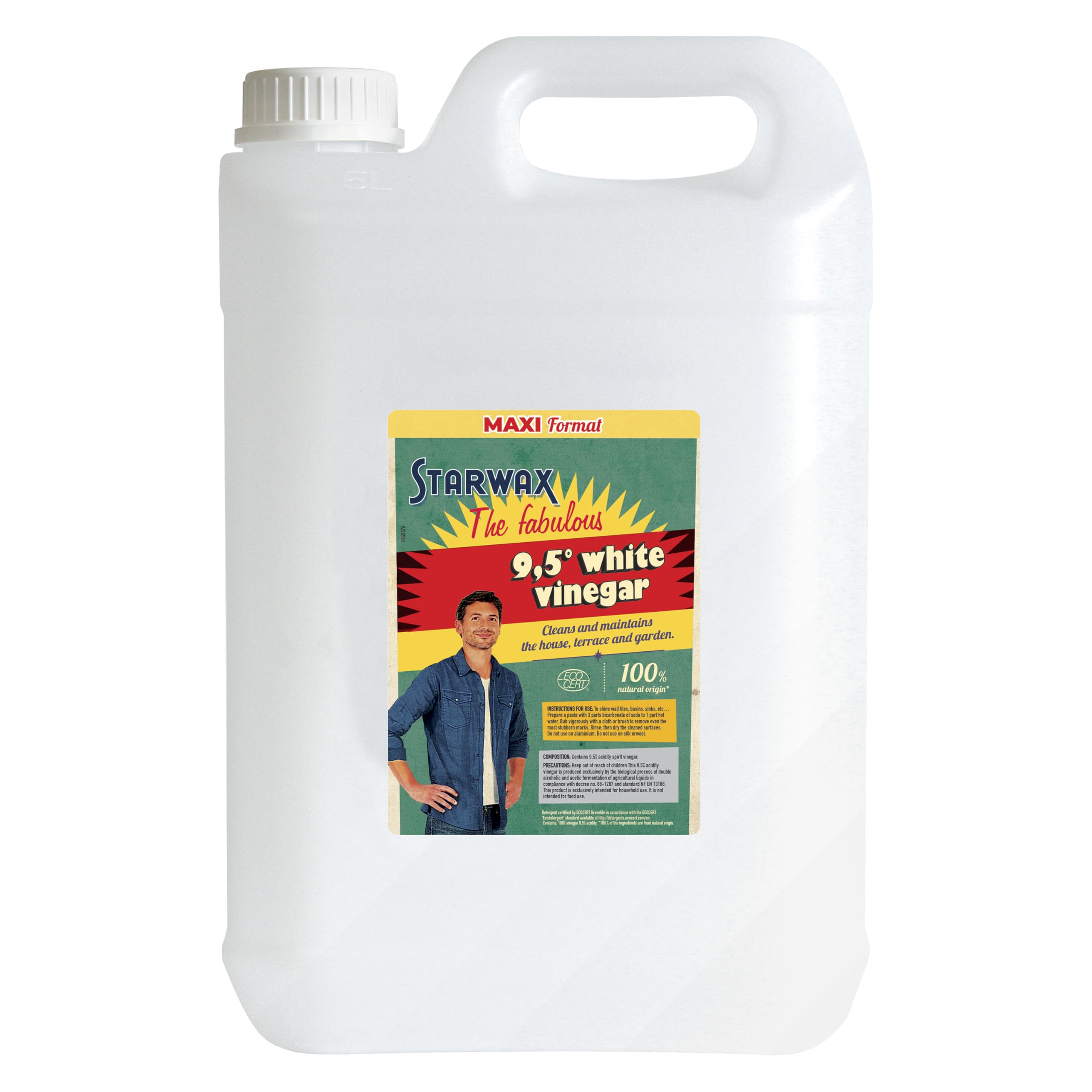 STARWAX FABULOUS 9.5° White Vinegar 6 L