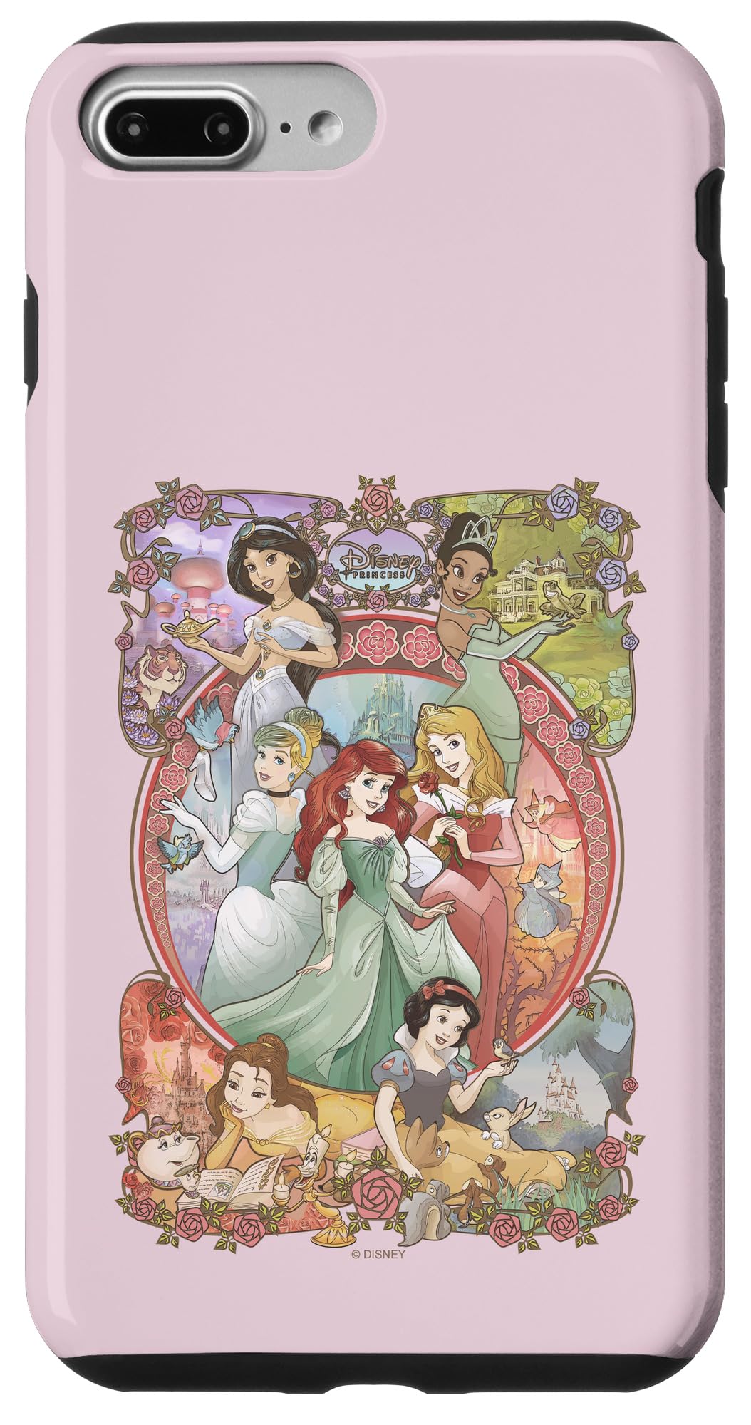 Coque iPhone 8 Plus Disney Princess idéale pour sorties urbaines