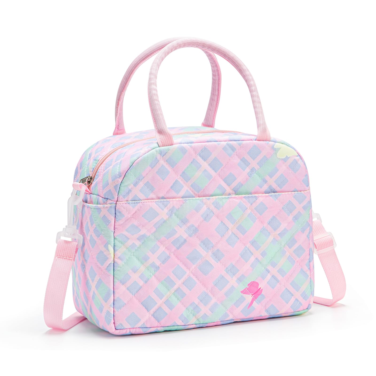 AOTM Insulated Lunch Bag for Women 10L, Cotton Cooler Tote for Daily Use