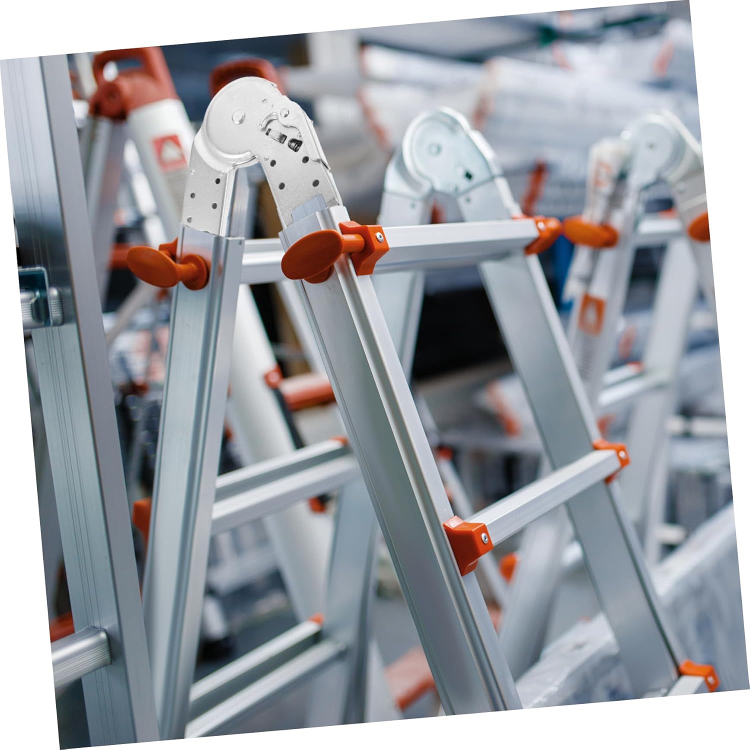 Uonlytech Heavy Duty Step Ladder Hinge Folding Ladder Accessory for and Quiet Use DIY Construction Projects