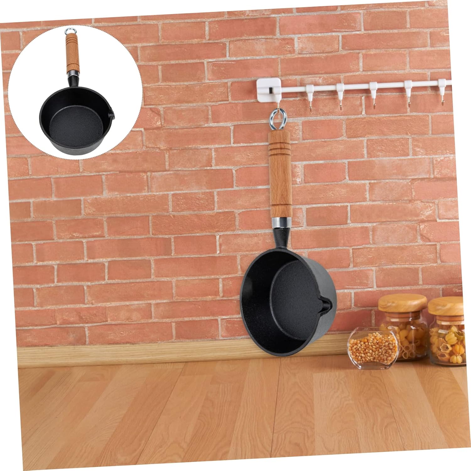 3個 ホットオイルパン IHパン ミニパンケーキパン ステンレス中華鍋 鋳鉄ソースパン エッグセレンテパン グリル しつけ鍋 油加熱