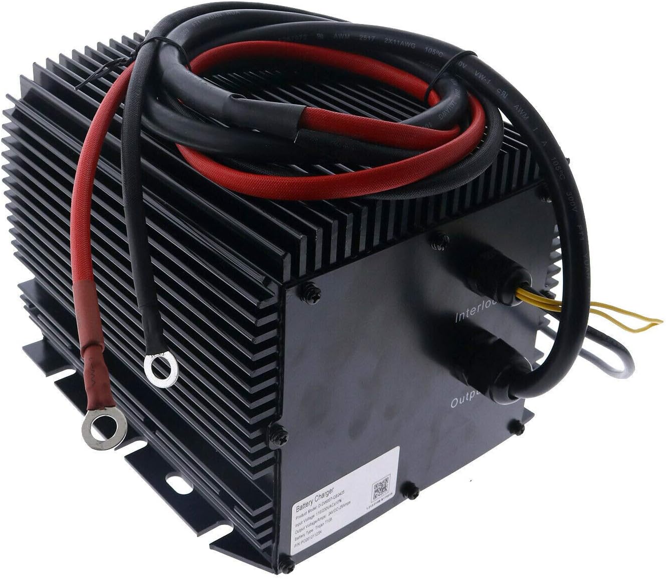 Solarhome HB600 HB600-2b Battery Charger 24V 25A Signet 0400236 1001133506 66412 96211 105739 161827 128537 Compatible with Genie Skyjack JLG Scissor Lift 3015 3219 3220 3226 4620 4626 4832 and More