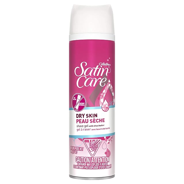 Gillette Satin Care Dry Skin Shaving Gel 7 oz