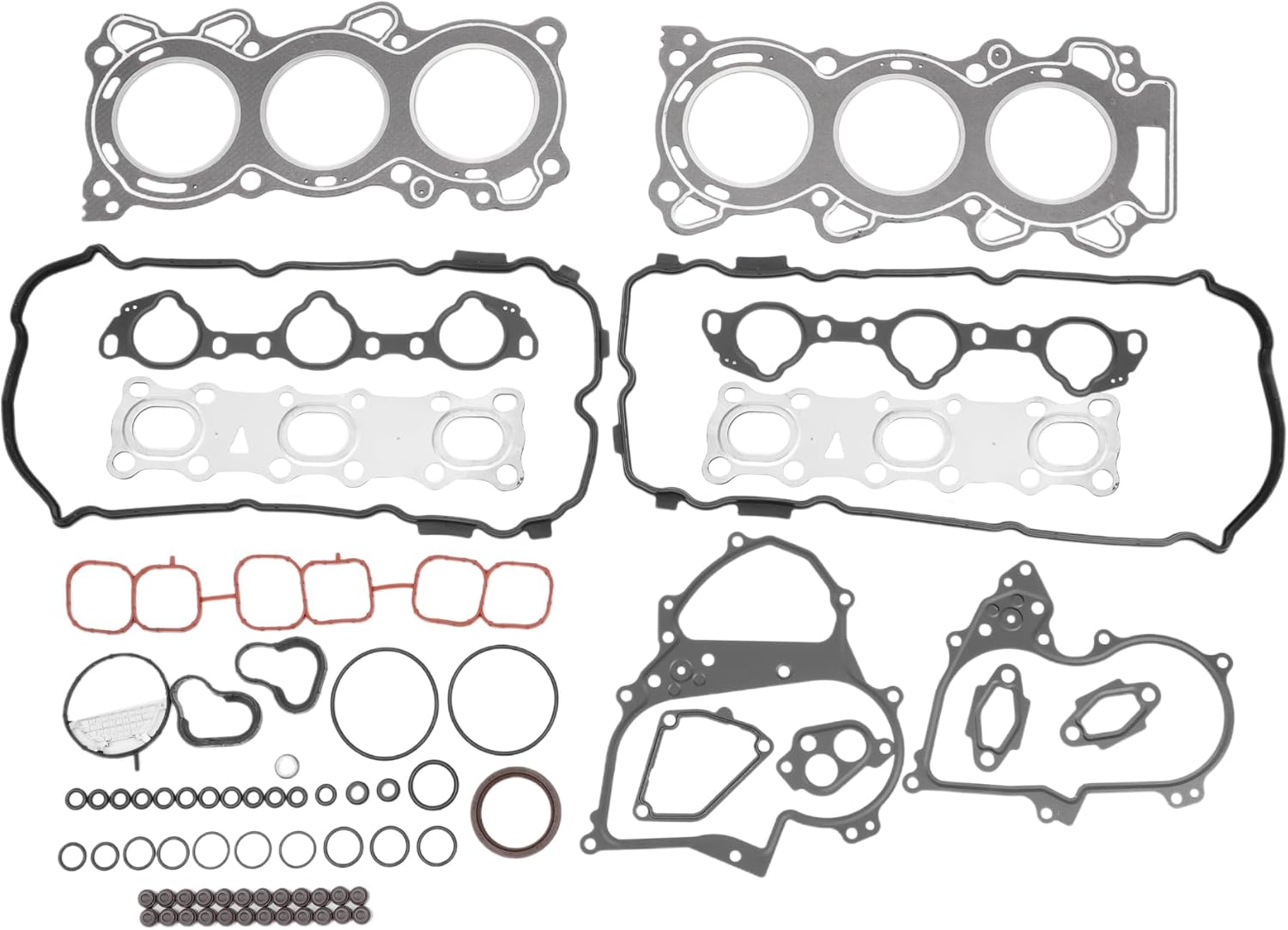ACROPIX Cylinder Head Gasket Kit Engine Valve Gasket Set for Nissan VQ25DE(J32Z) No.A0A01JK20A Efficiency Seal