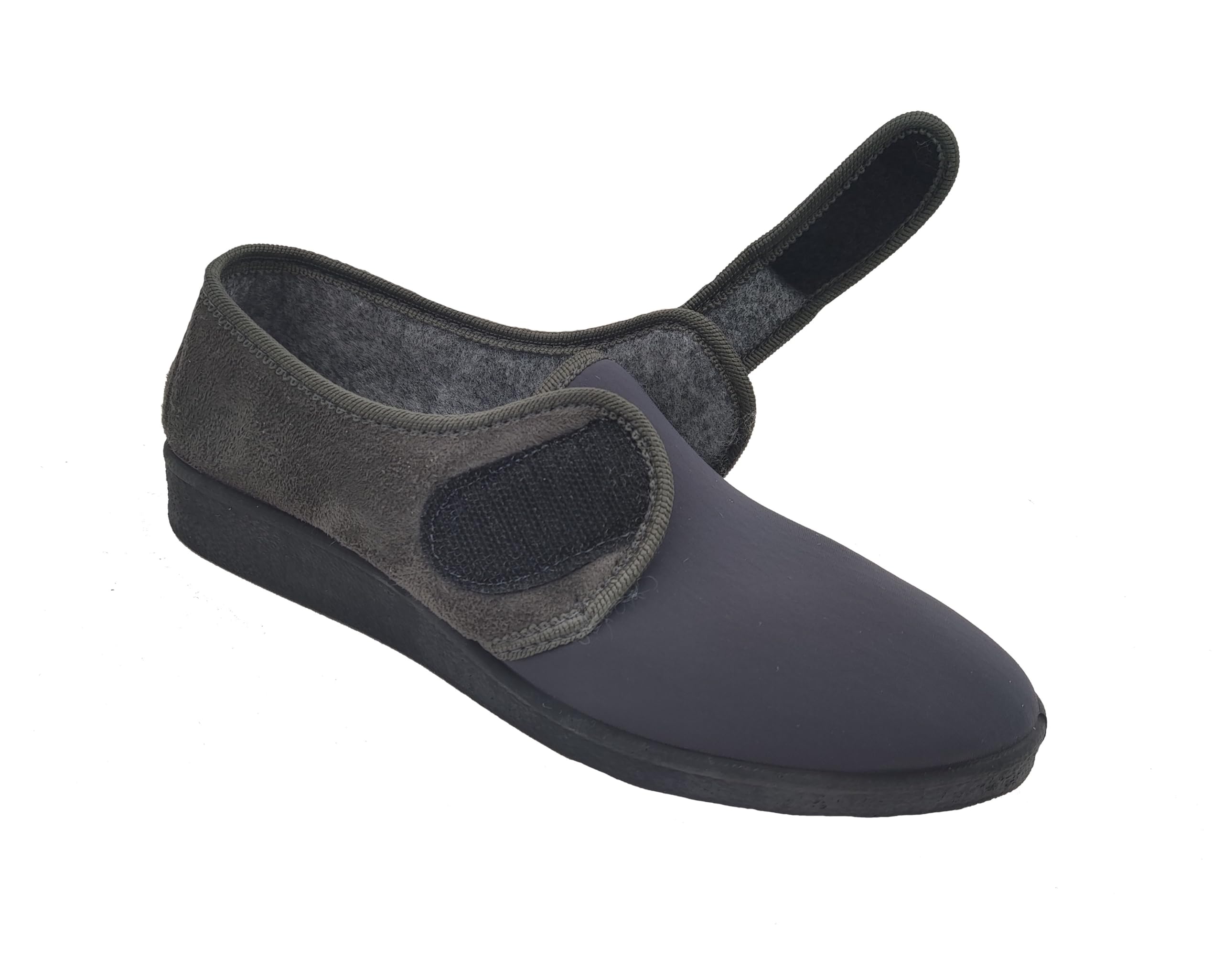 Damskie buty zdrowotne, zimowe/letnie, zamknięte kapcie ortopedyczne z paskiem