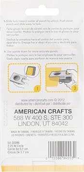 EKSuccess EKSuccess - 2 1/4 Zoll Circle Large Punch, 5.68 x 9.92 x 17.54 cm, Grey