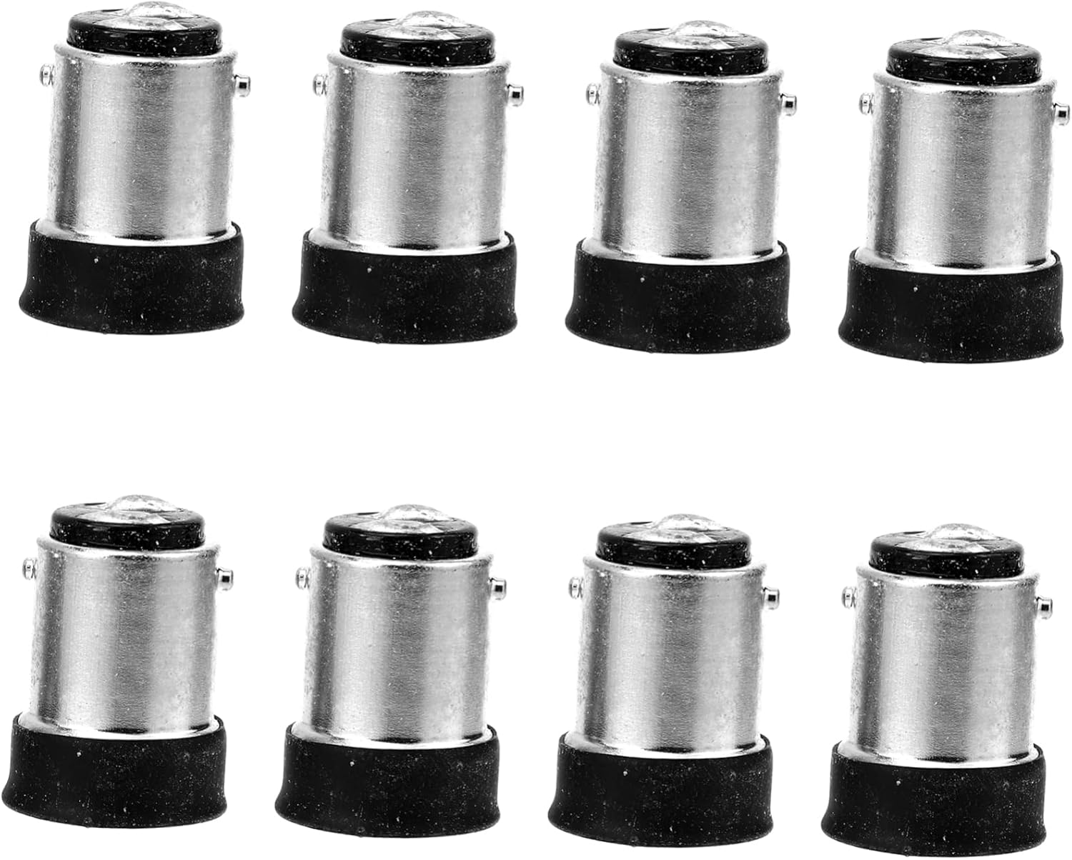 DOITOOL 8 Pcs Convert Lamp Head Full Spectrum Light Bulb Switch Stand White Convers