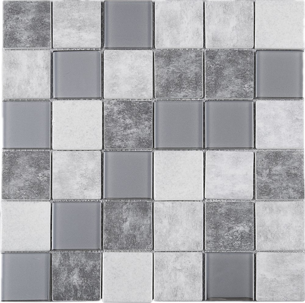 Crystal Glass Tile sheets Stone mix Glass Mosaic Wall Tiles Glass