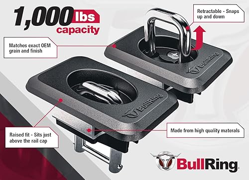 Miniatura 7 de Bull Ring 4001-XT, 2 pares de chasis de acero inoxidable, más silencioso, mejorado