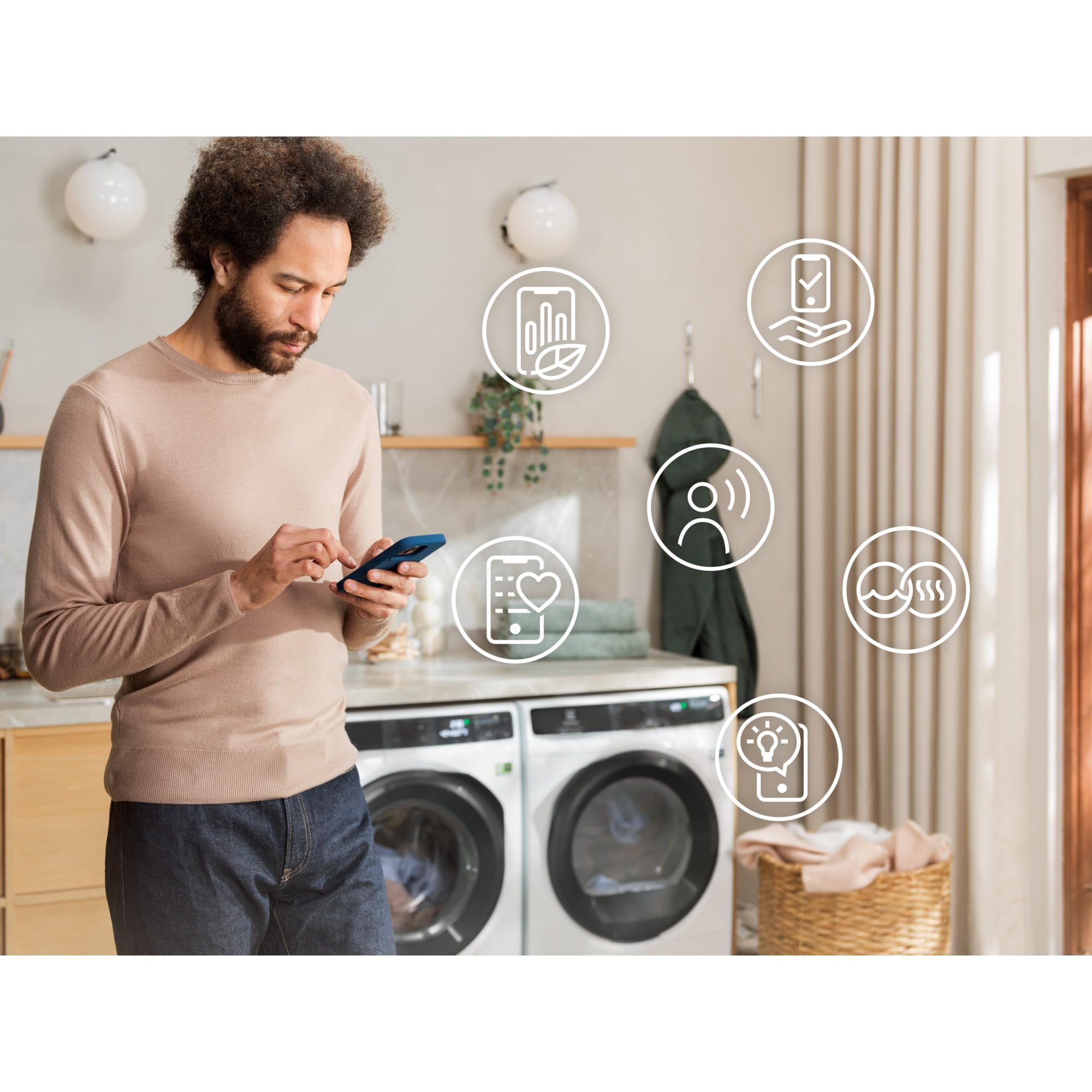 Electrolux Asciugatrice a Pompa di Calore Serie 900 PerfectCare EW9H59A, 9 kg, SmartSave fino a -20% energia, Tecnologia 3DSense e DelicateCare, Classe A, Controllo da Remoto con App, 60 dB