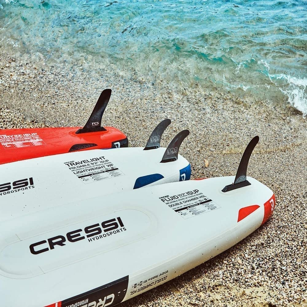 Cressi Original iSUP Skegs, Accessory for Stand-Up Paddle Boards Designed in Italy