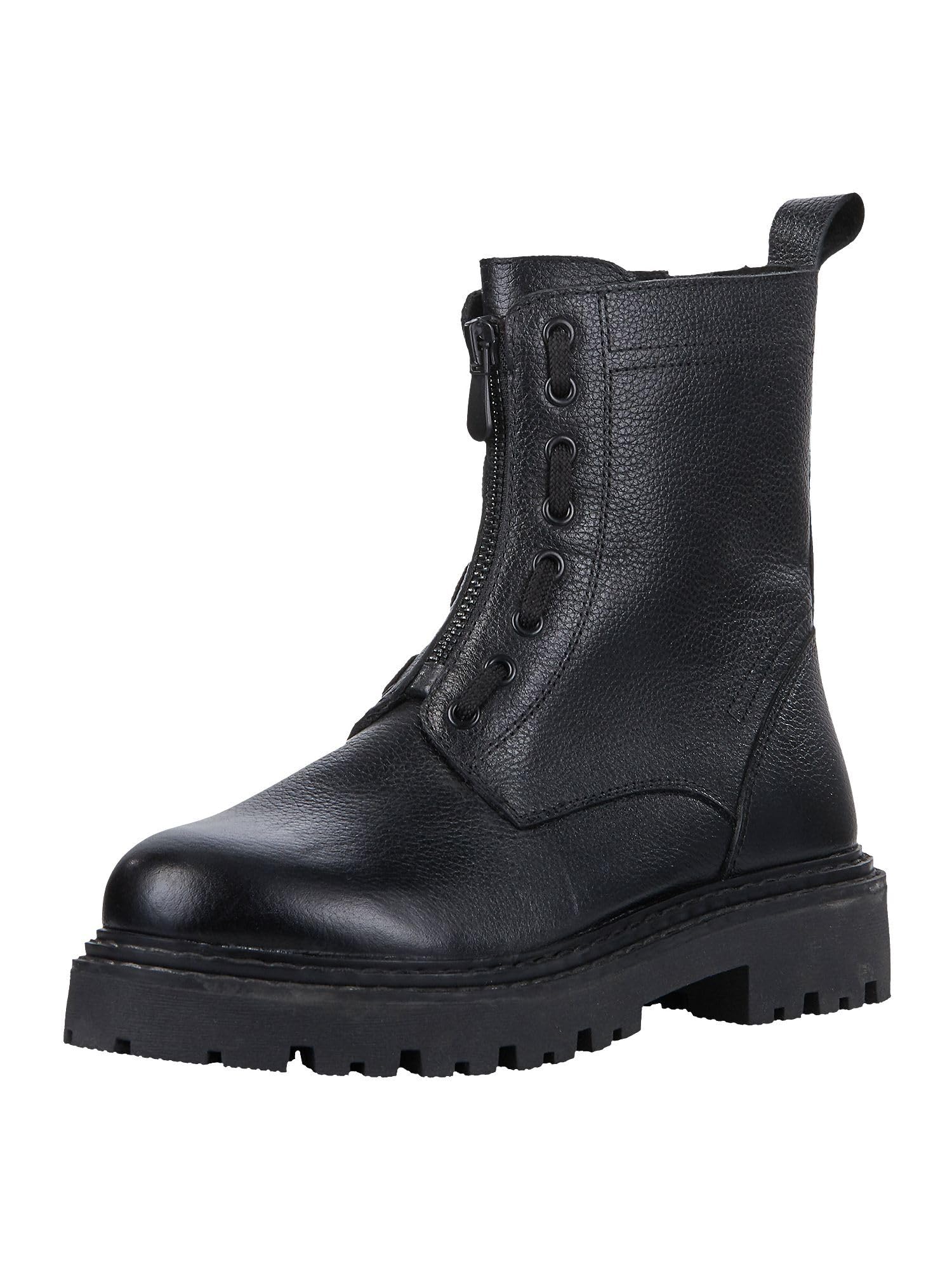 MARCO TOZZI Women's Laced Bootie 2-25237-43 Ankle Boot, Black, 4 UK