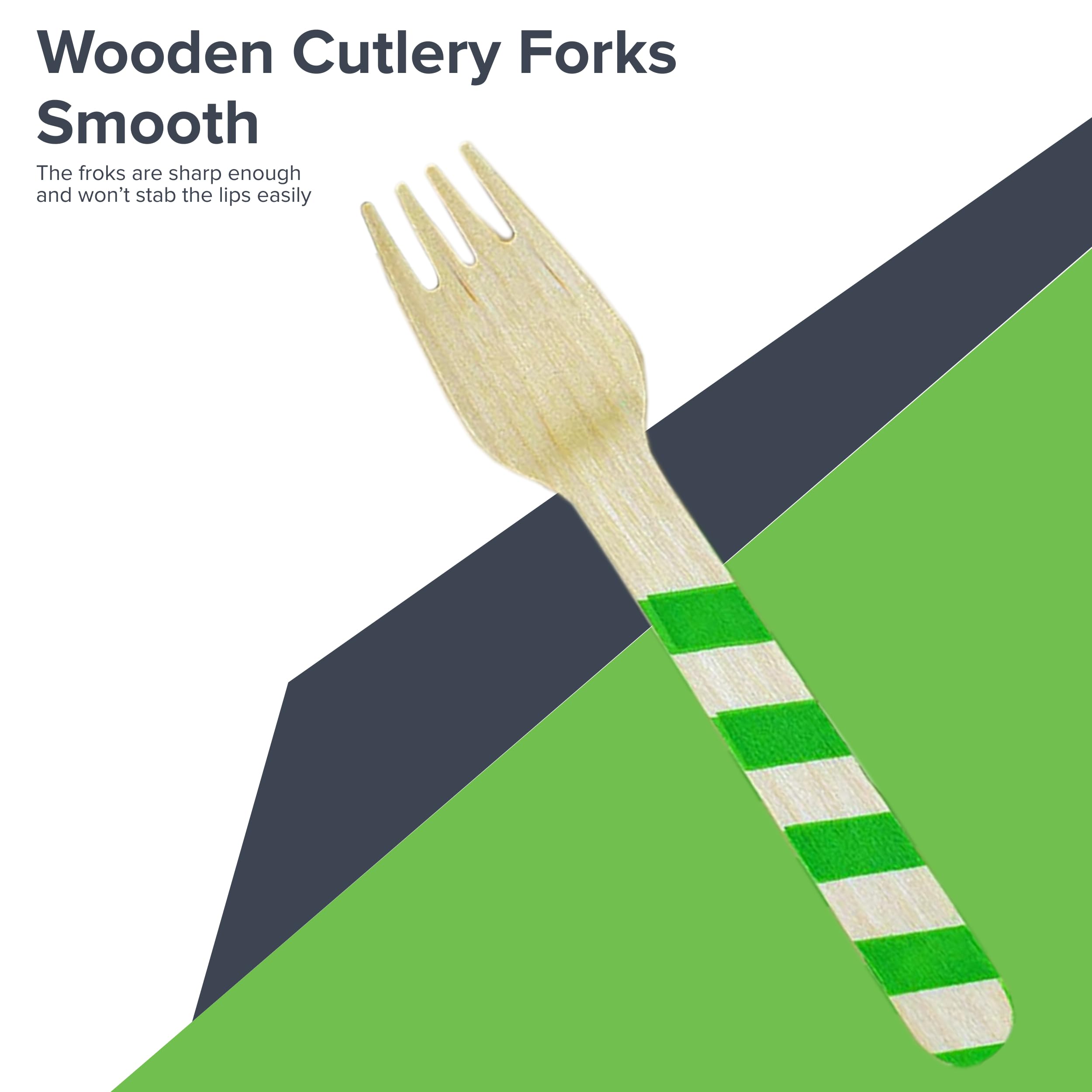 WeGo 54101101 Fork WeGo PS, Fork, Black, 1000/Carton (WEG54101101)