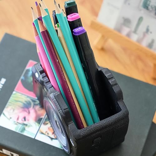 Miniatura 4 de Decoración de escritorio para cámara, regalo del día de San Valentín, soporte para brochas de maquillaje, soporte para brochas de maquillaje,