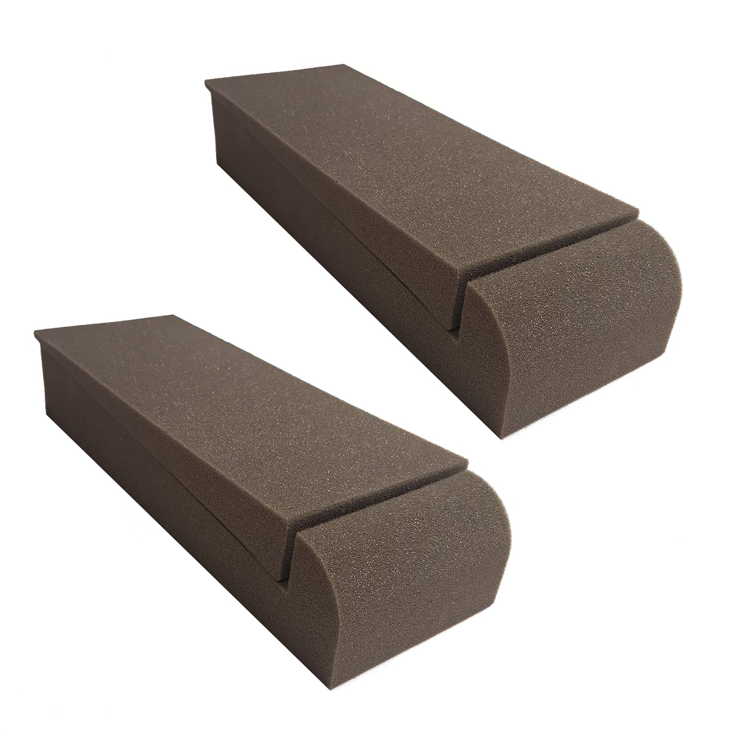 Silence Acoustic ® Studio Monitor/Speaker Isolation Pads to reduce vibrations with Angle Adjuster High-Density Acoustic Foam (Set Of 2)