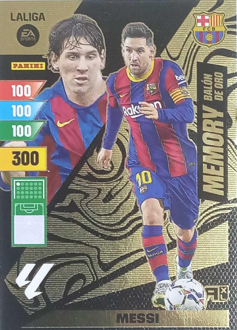 Panini Messi Balón de Oro Memory Adrenalyn XL 2023-2024