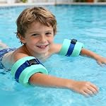 2 Pcs Foam Aquatic Cuffs Exercise Equipment - Water Aerobics Fitness Ring with Adjustable Webbing Water Ankles Arms Belts for Swim Fitness Training