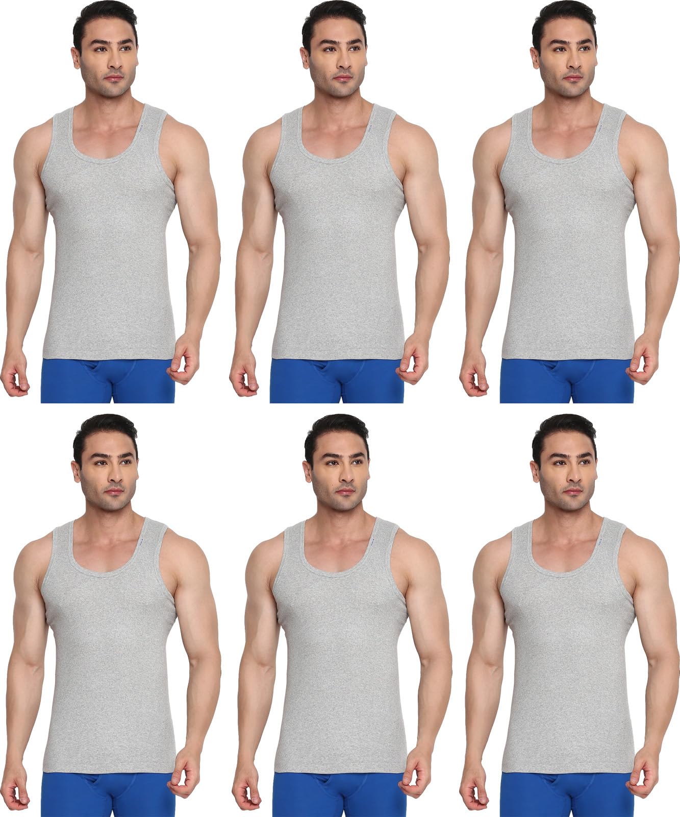 Men's Striped Regular Fit Vest-image-32