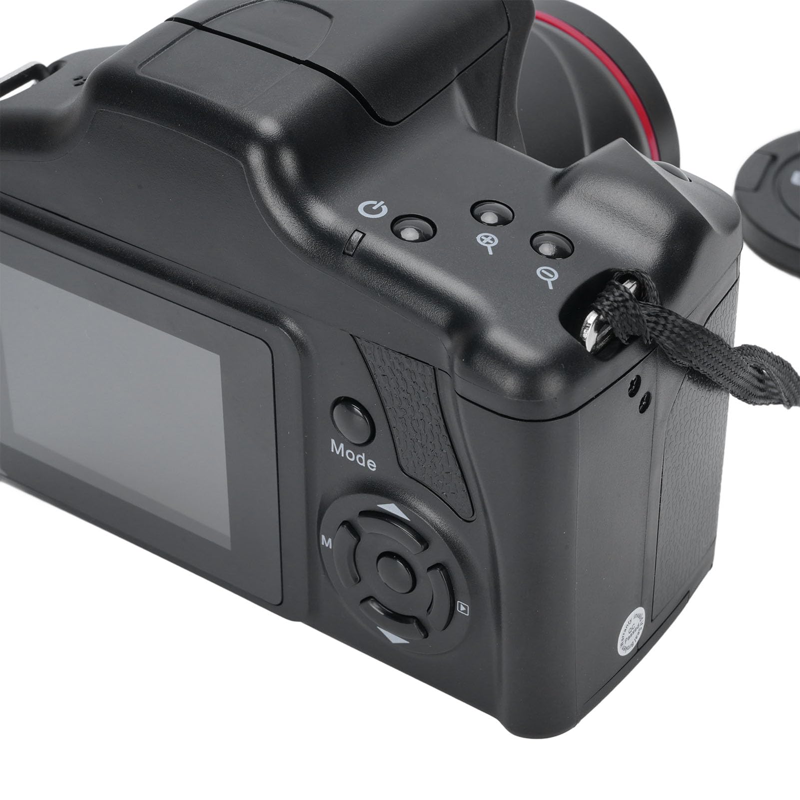 Fotocamera Digitale, Fotocamere 4K per Fotografia e Video, Fotocamera da Vlogging Touch Screen WiFi da 2,4 MP per YouTube con Flash, Hood Lenti, Fotocamere Anteriori e Posteriori