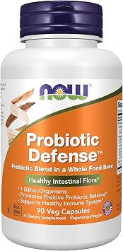 NOW Supplements, Probiotic Defense, Probiotic Blend, 90 Veg Caps